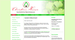Desktop Screenshot of kaiser-heilpraxis.de